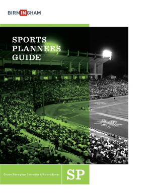 Sports Planners Guide