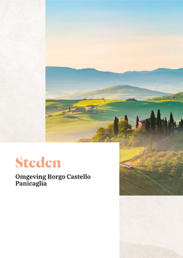 Steden Omgeving Borgo Castello Panicaglia Assisi (24 Km / 30-40 Min)