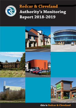 Redcar and Cleveland Authority's Monitoring Report 2018-2019
