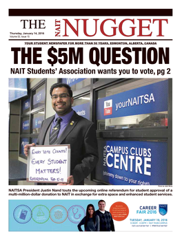 NAIT Students' Association Wants You to Vote, Pg 2