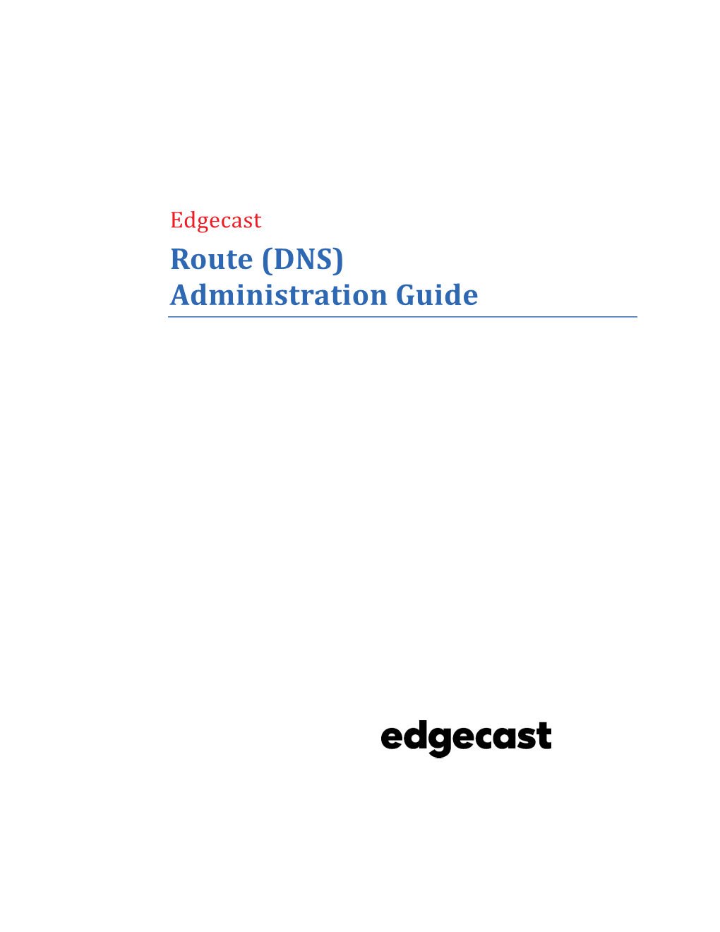 DNS) Administration Guide