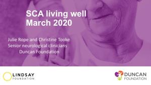 SCA Living Well March 2020