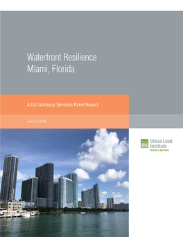 Waterfront Resilience Miami, Florida