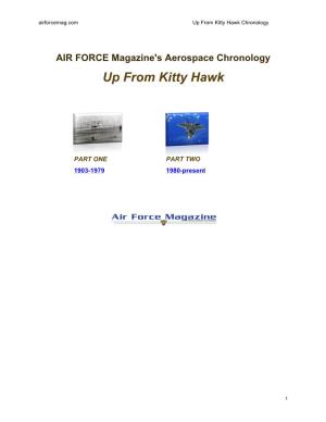 Up from Kitty Hawk Chronology