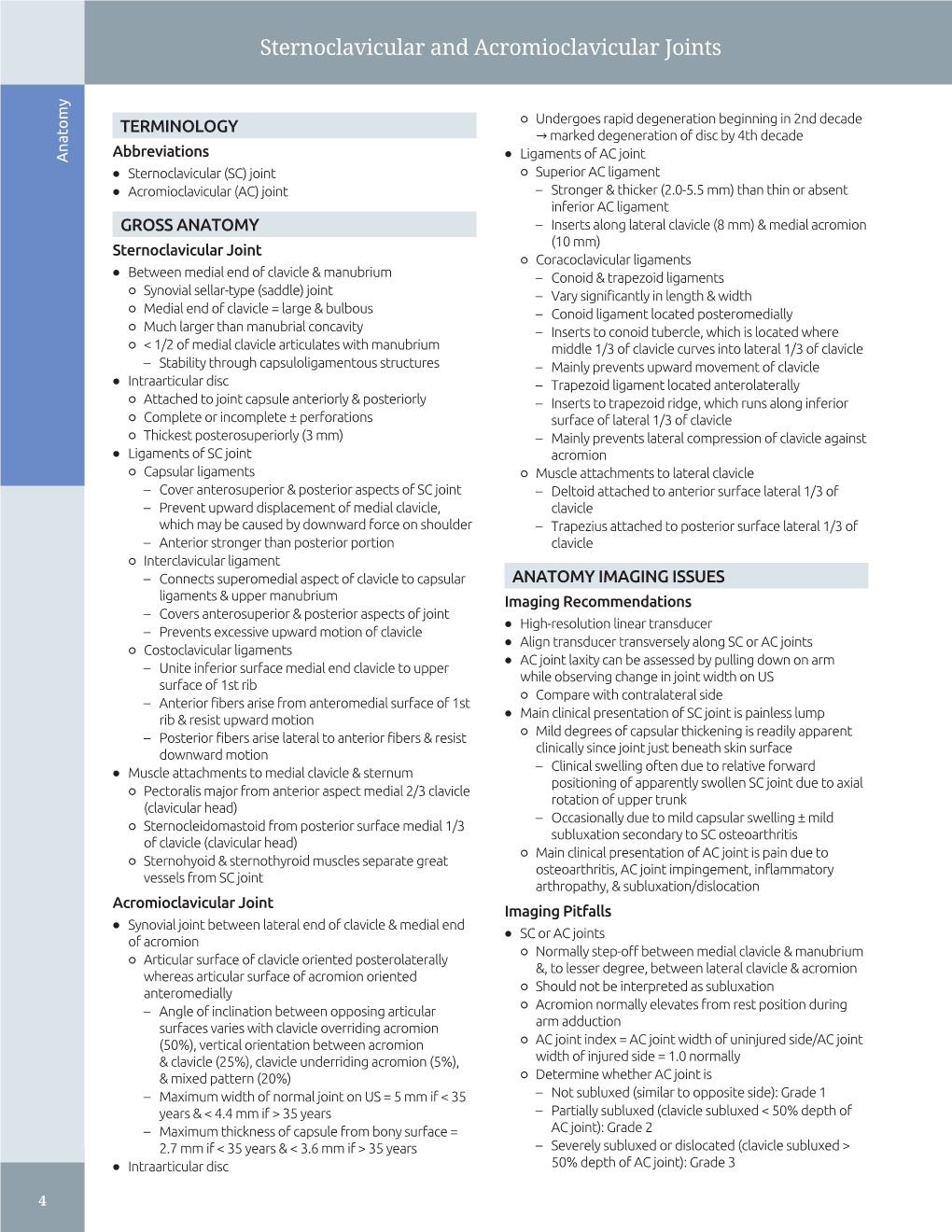 Sternoclavicular and Acromioclavicular Joints Acromioclavicular and ...