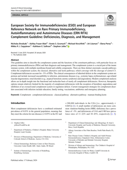 European Society for Immunodeficiencies (ESID)