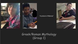 Greek/Roman Mythology (Group 1) Prometheus (And Lo)