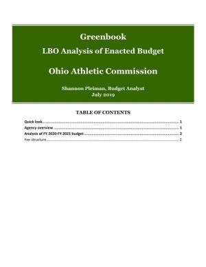 Ohio Athletic Commission