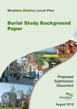 Burial Study Background Paper