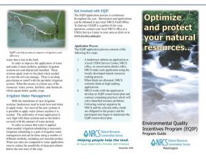 Optimize and Protect Your Natural Resources
