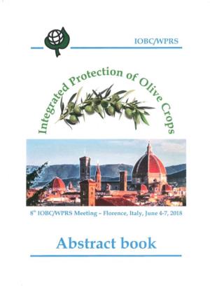 S•H IOBC/WPRS Meeting- Florence, Italy, June 4-7, 2018