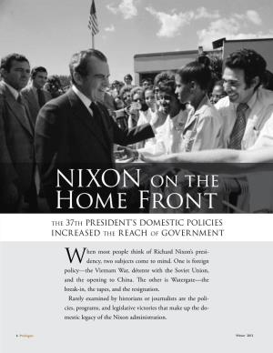 Nixon on the Home Front