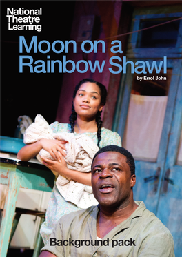 Moon on a Rainbow Shawl by Errol John