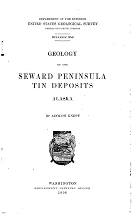 Seward Peninsula Tin Deposits