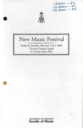 New Music Festival
