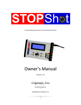 Owner's Manual