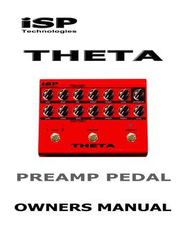 Theta Pre Amp Pedal