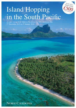 Island Hopping in the South Pacific
