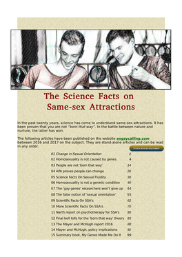 The Science Facts on Same-Sex Attractions