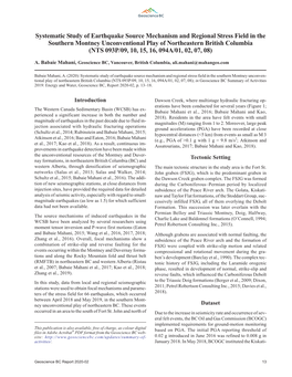 Systematic Study of Earthquake Source Mechanism And