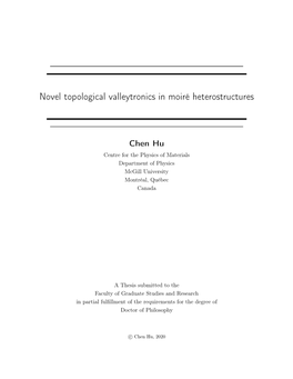 Novel Topological Valleytronics in Moiré Heterostructures