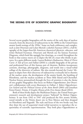 The Seeing Eye of Scientific Graphic Biography