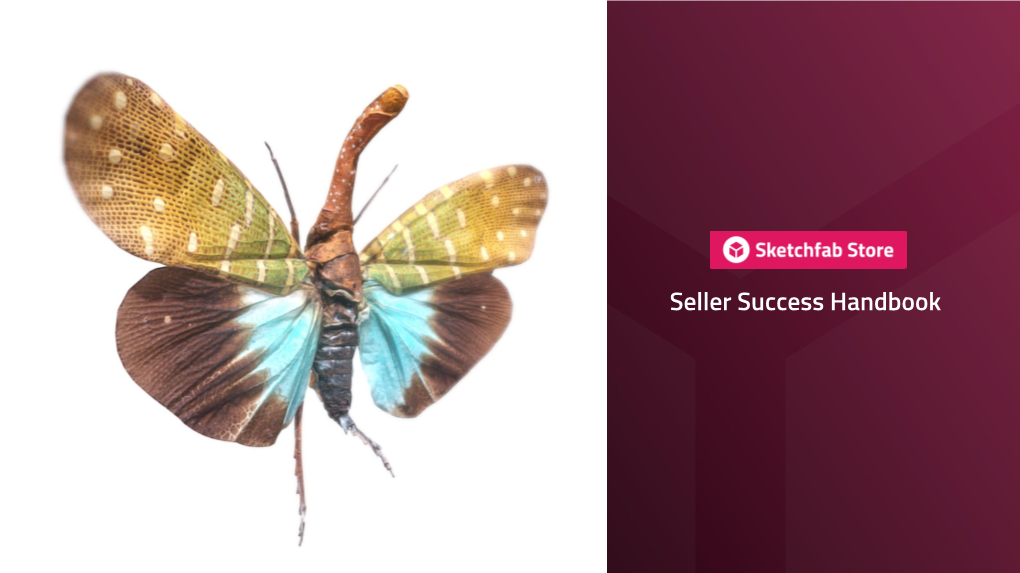 Seller Success Handbook 3D Content Licensing Reimagined