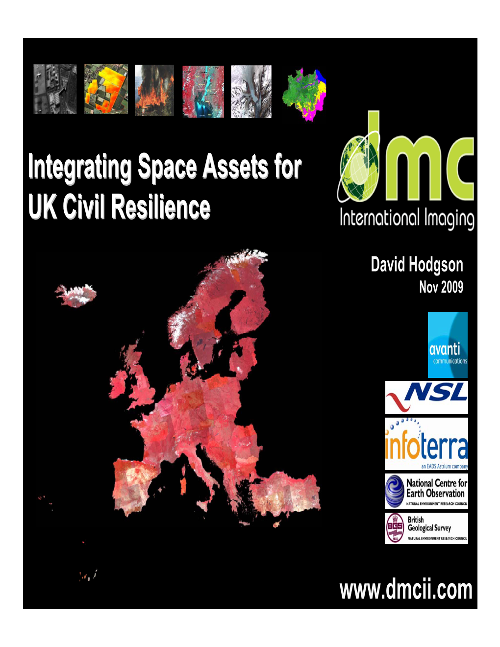 Integrating Space Assets for UK Civil Resilience