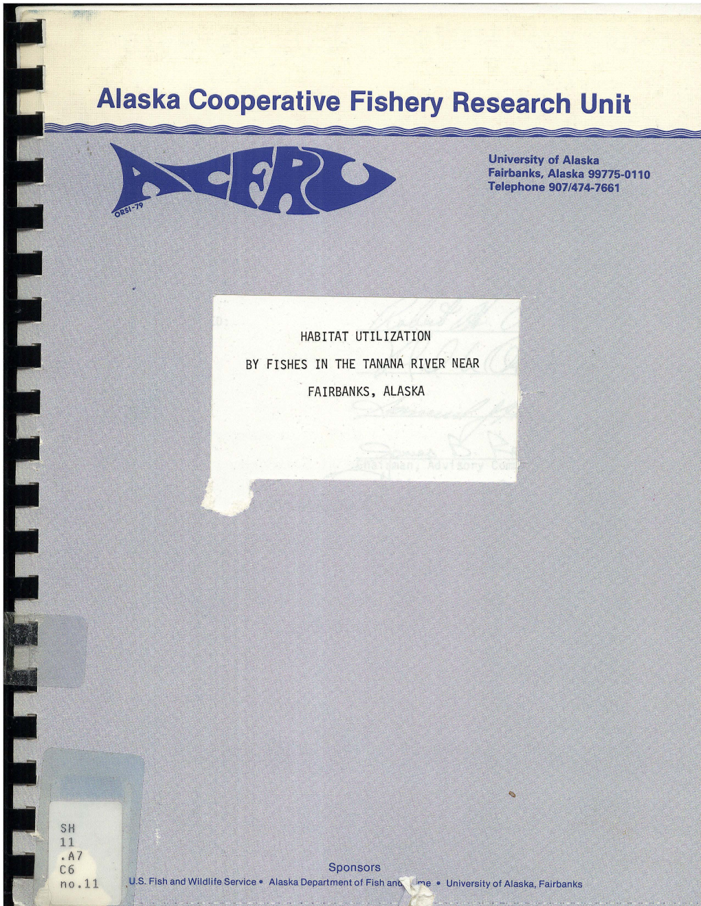 Alaska Cooperative Fishery Research Unit