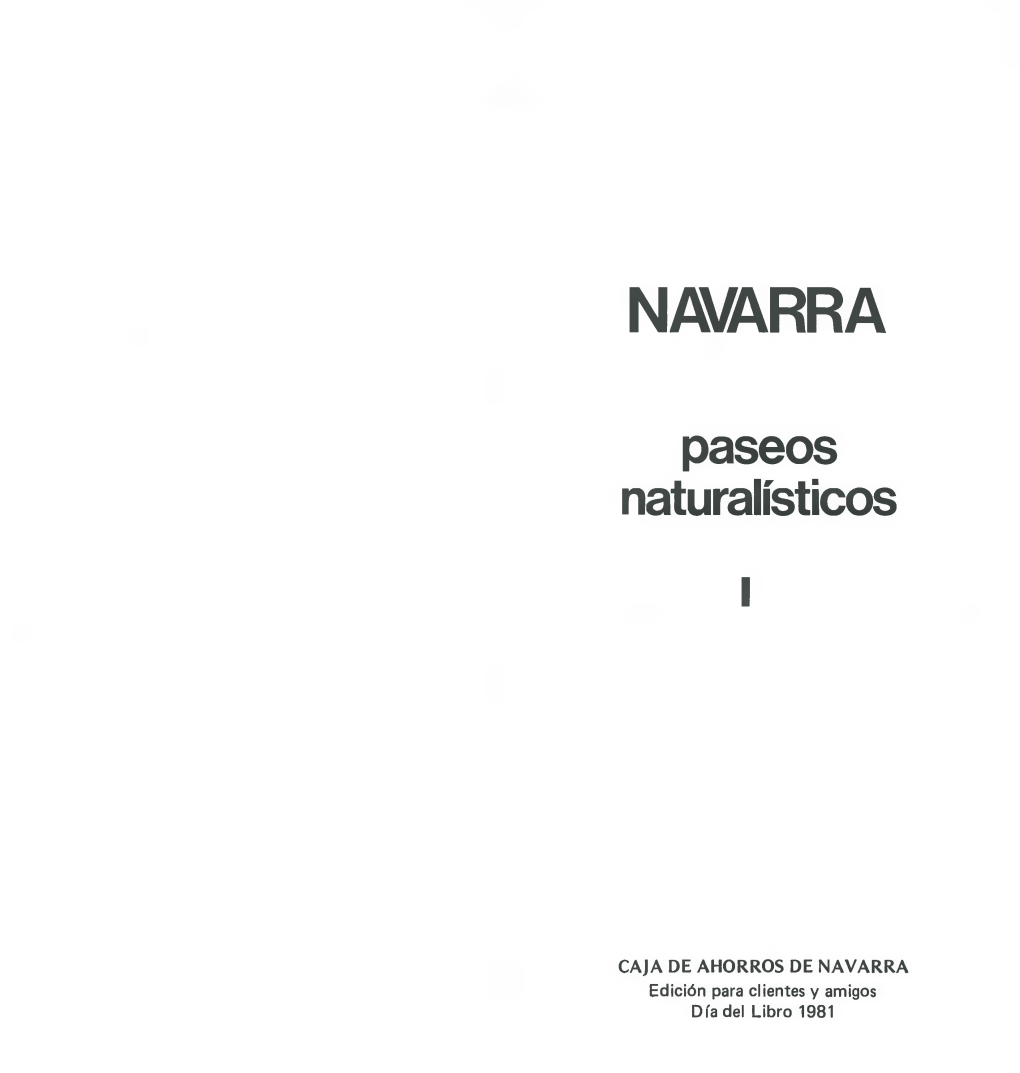 Navarra : Paseos Naturalísticos