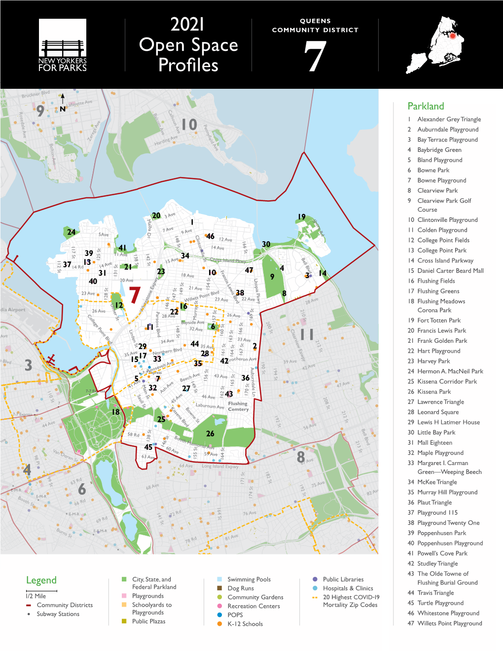 2014 City Council District Profiles 2021 Open Space Profiles