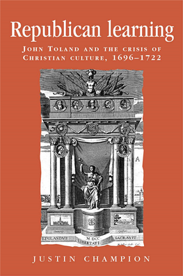 Christianity Not Mysterious, 1696–1702—69