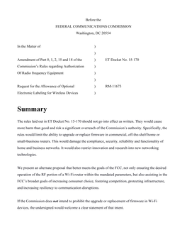 A Letter to the FCC [PDF]