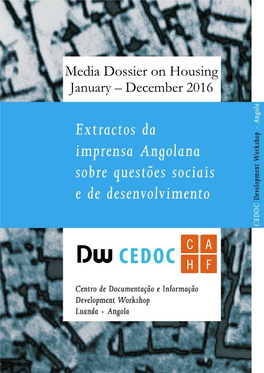 Media Dossier on Housing January – December 2016