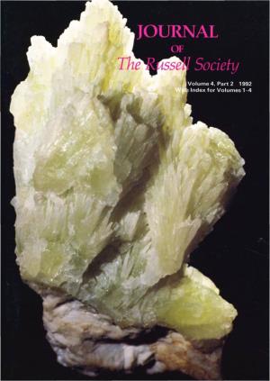 Journal of the Russell Society, Vol 4 No 2