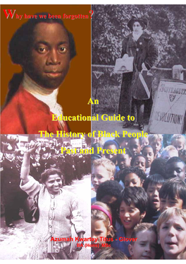An Educational Guide to the History of Black People Past and Present