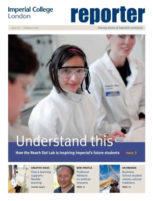 Understand This How the Reach out Lab Is Inspiring Imperial’S Future Students > Page 3