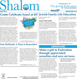 Shalom 4-13.Indd