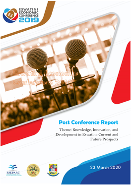 Post Conference Report 2019.Pdf