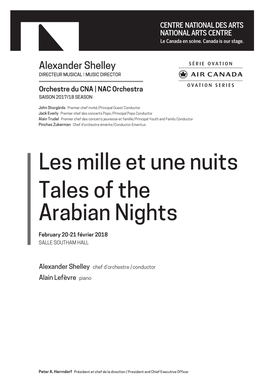 Les Mille Et Une Nuits Tales of the Arabian Nights