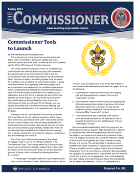 Commissioners and Professionals
