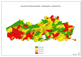 Evaluatie Oppervlaktewater - Grondwater - Gebiedstypes