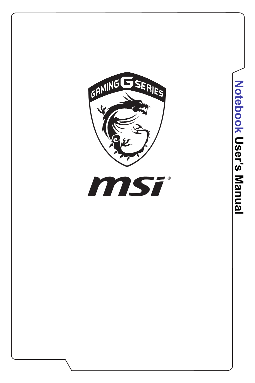 MSI Computers Laptops Users Manual