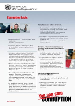 Corruption Facts