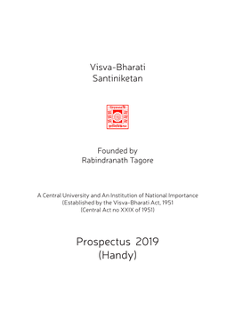 Prospectus 2019 (Handy) CONTENT Sl