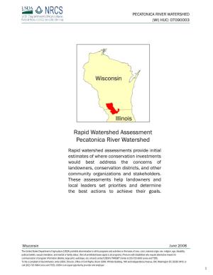 Pecatonica River Rapid Watershed Assessment Document