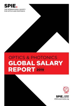 Optics & Photonics Global Salary Report