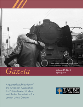 Gazeta Volume 25, No. 1 Spring 2018