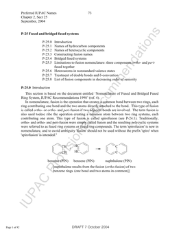 IUPAC Provisional Recommendations