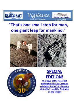 That's One Small Step for Man, One Giant Leap for Mankind."